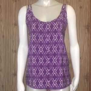 ⚡️Sale⚡️Purple and White tank